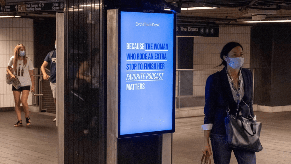 The Trade Desk cross-platform campaign 2023
